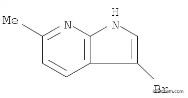 Molecular Structure of 1000340-28-2 (3-BROMO-6-METHYL-7-AZAINDOLE)